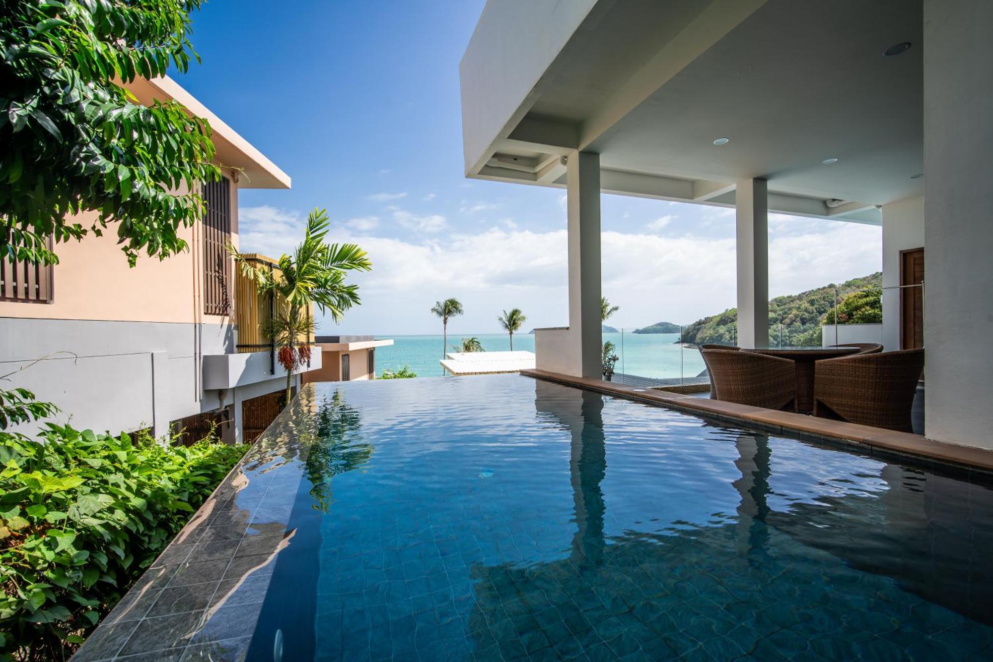 Mona Seaview Pool Villa Beach Front Aoyon Beach Ban Makham Zimmer foto